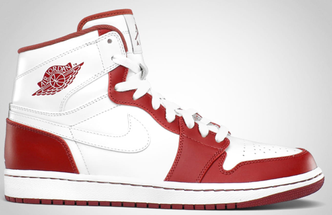 jordans high red