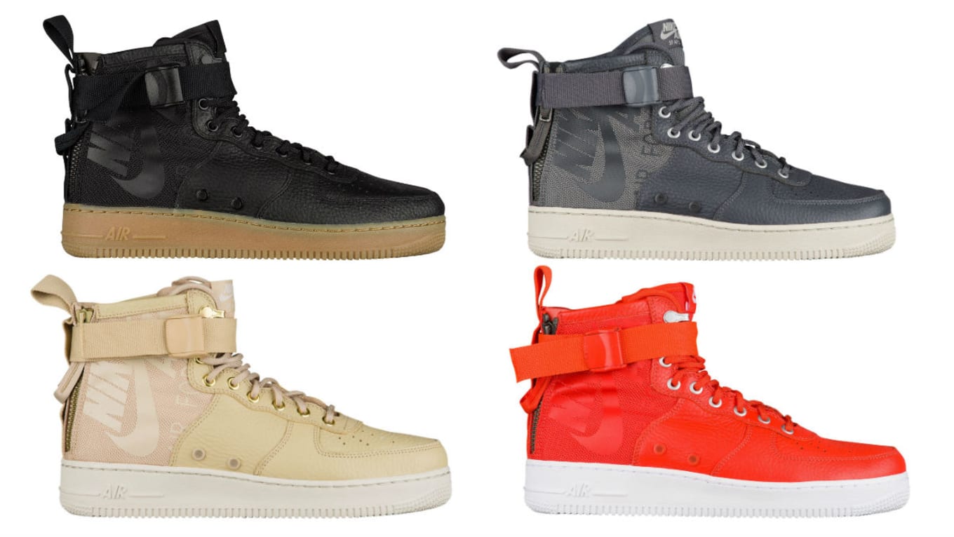 Nike SF Air Force 1 Mid 2017 Colorways 