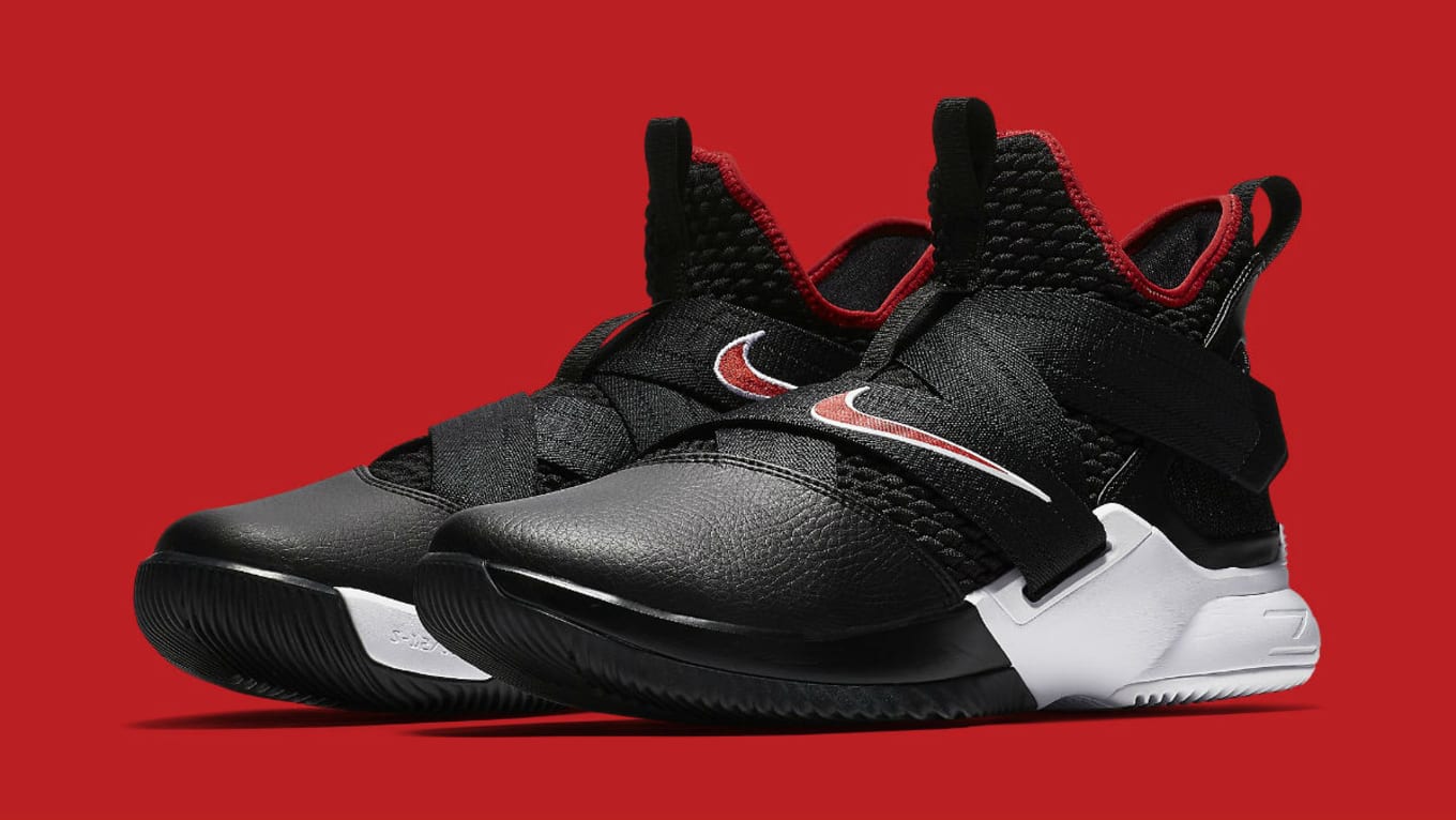 Lebron soldier 12 black red cheap