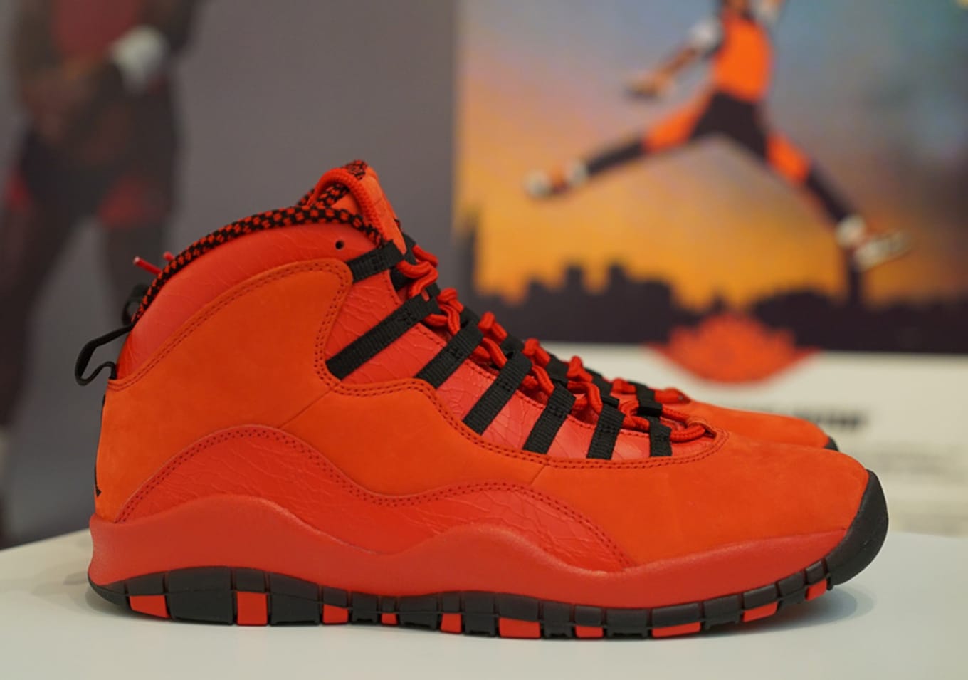 Steve Wiebe Air Jordan 10 Red Release 