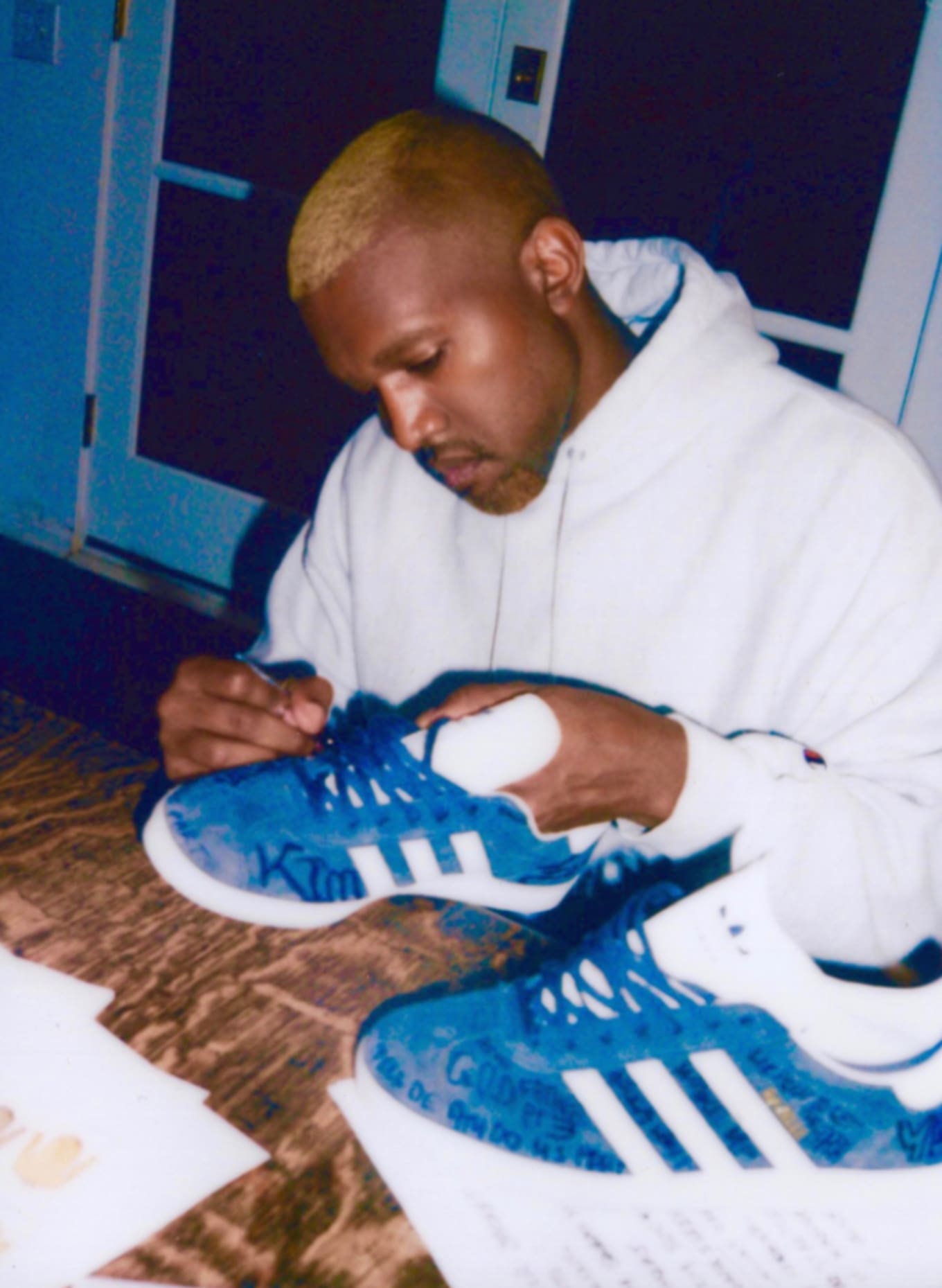 kanye adidas gazelle