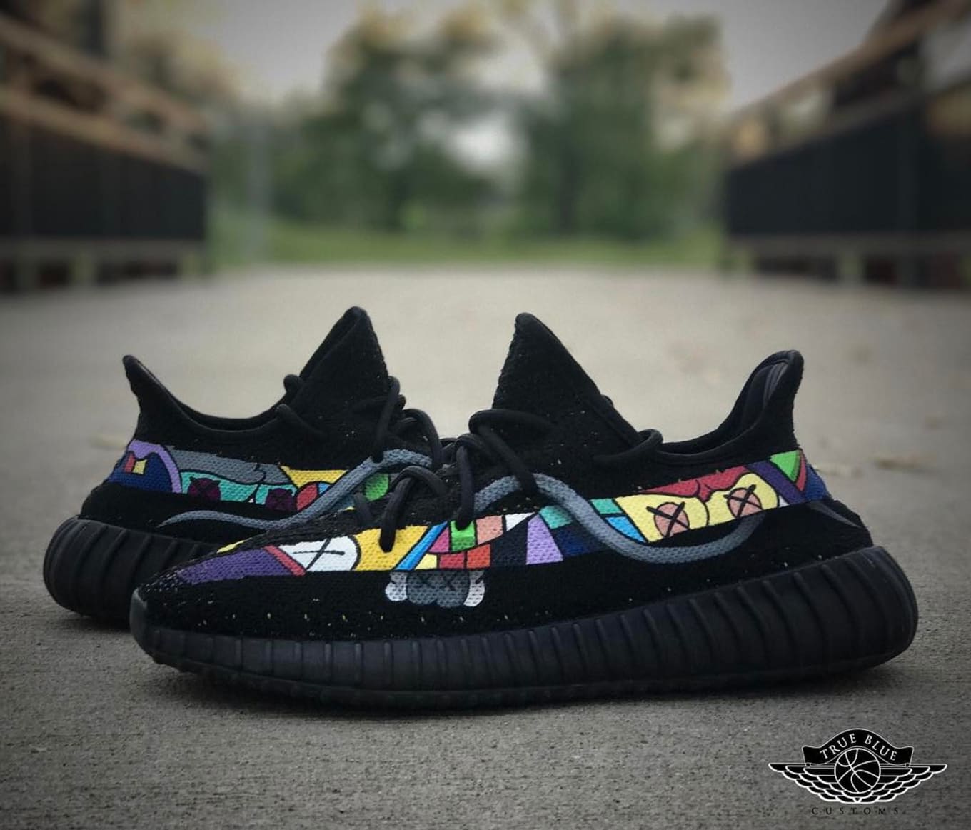 custom yeezy cream