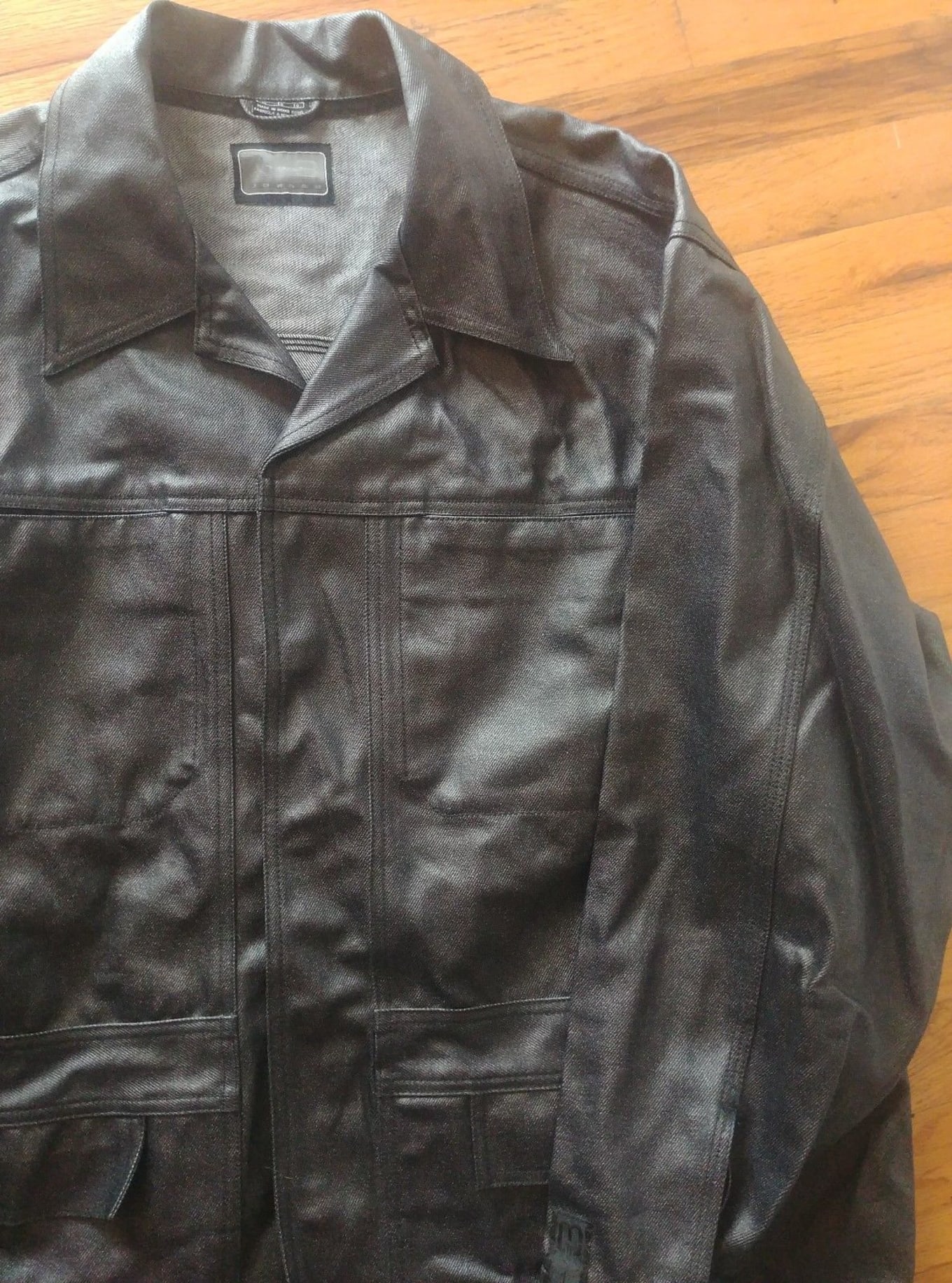 Jordan two3 leather jacket 3 button size XL - lagoagrio.gob.ec