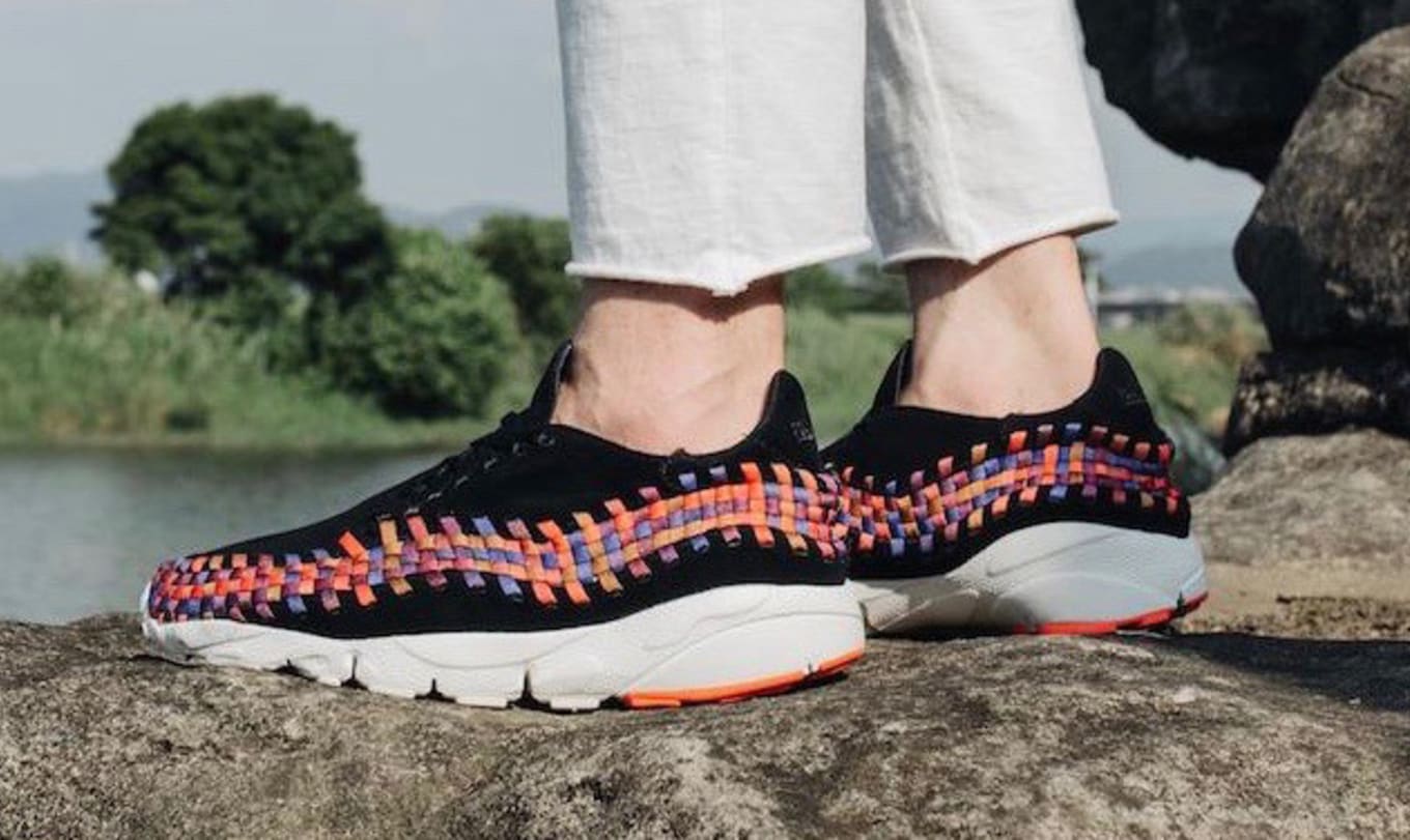 Nike Air Footscape Woven NM Black Rainbow | Sole Collector