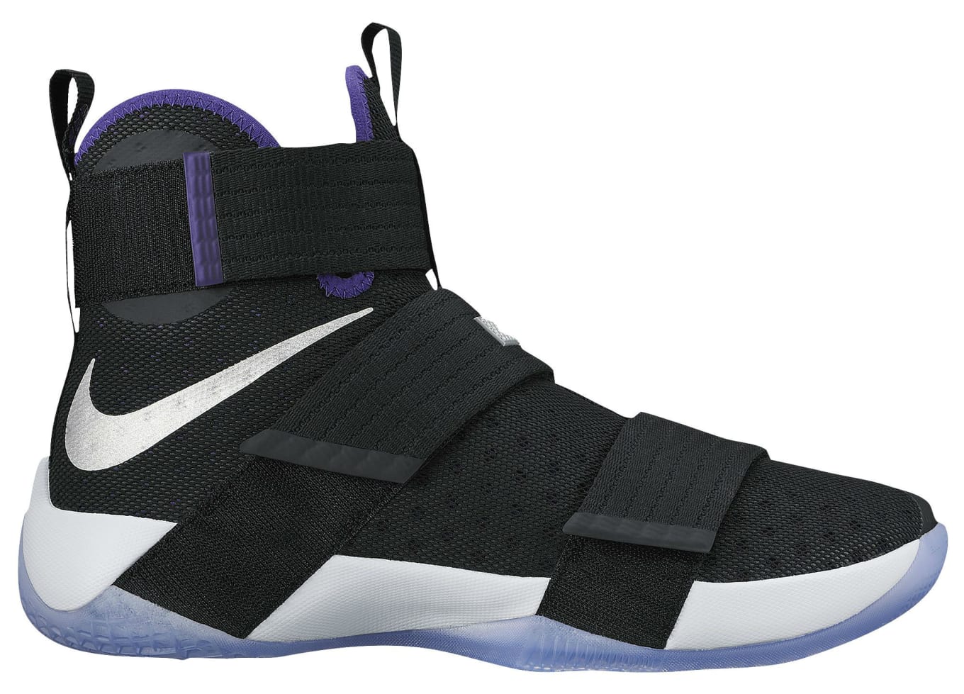 lebron james shoes black and purple