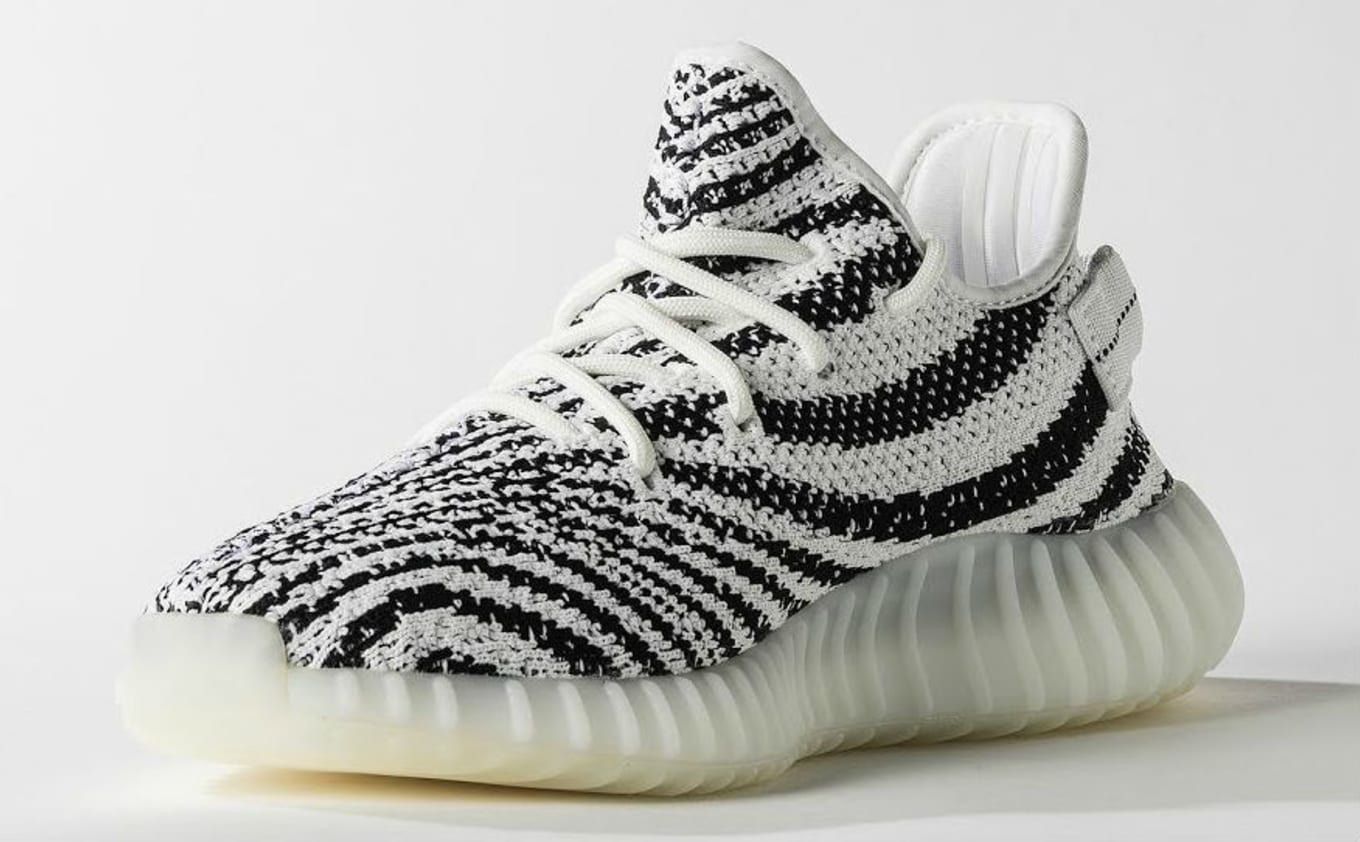 when did the zebra yeezys come out