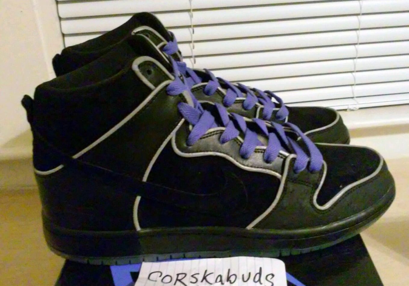 nike sb dunk high purple box