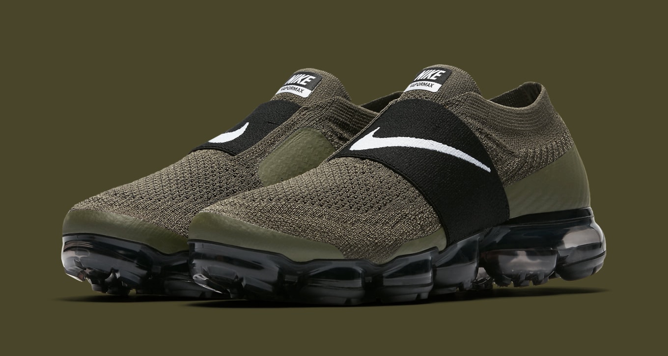 army green vapormax flyknit