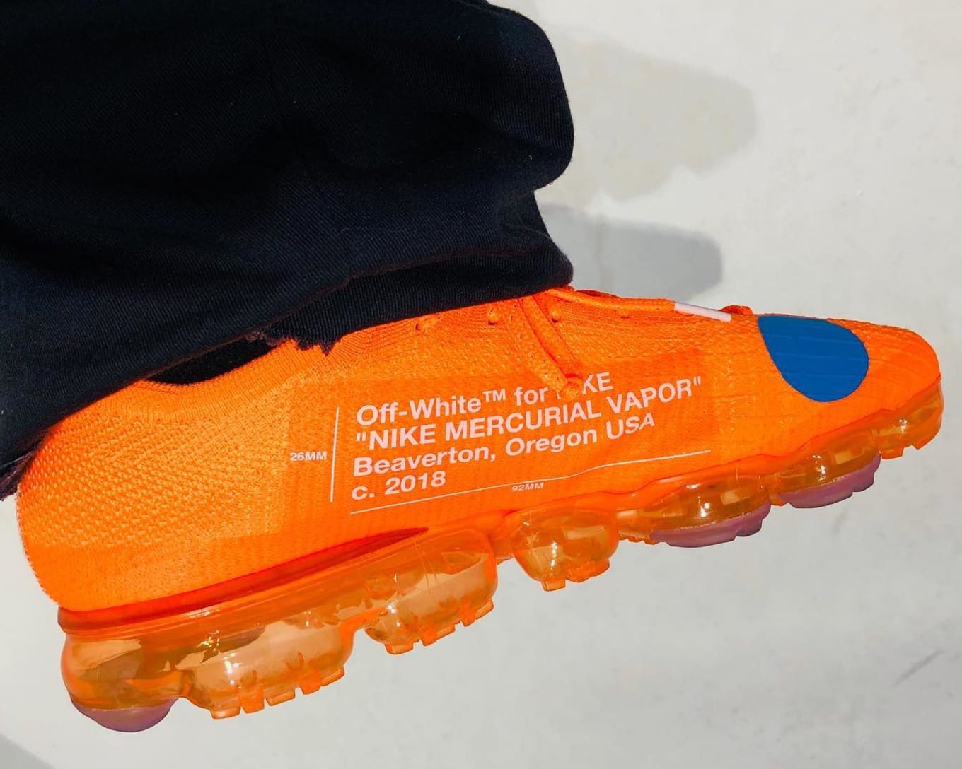 Off-White Teases the Nike Mercurial Vapormax. | Sole Collector