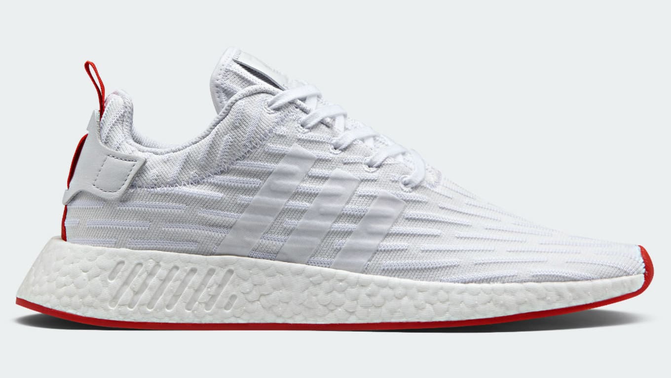 Adidas NMD R2 White Red Release Date 