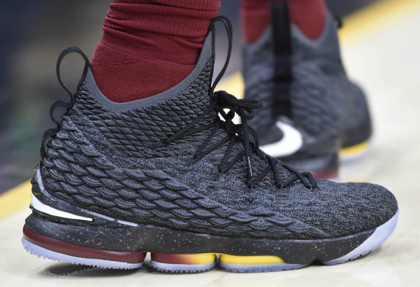 Nike Lebron 15 Pride Of Ohio Ep Lebron James 15 Black Gray