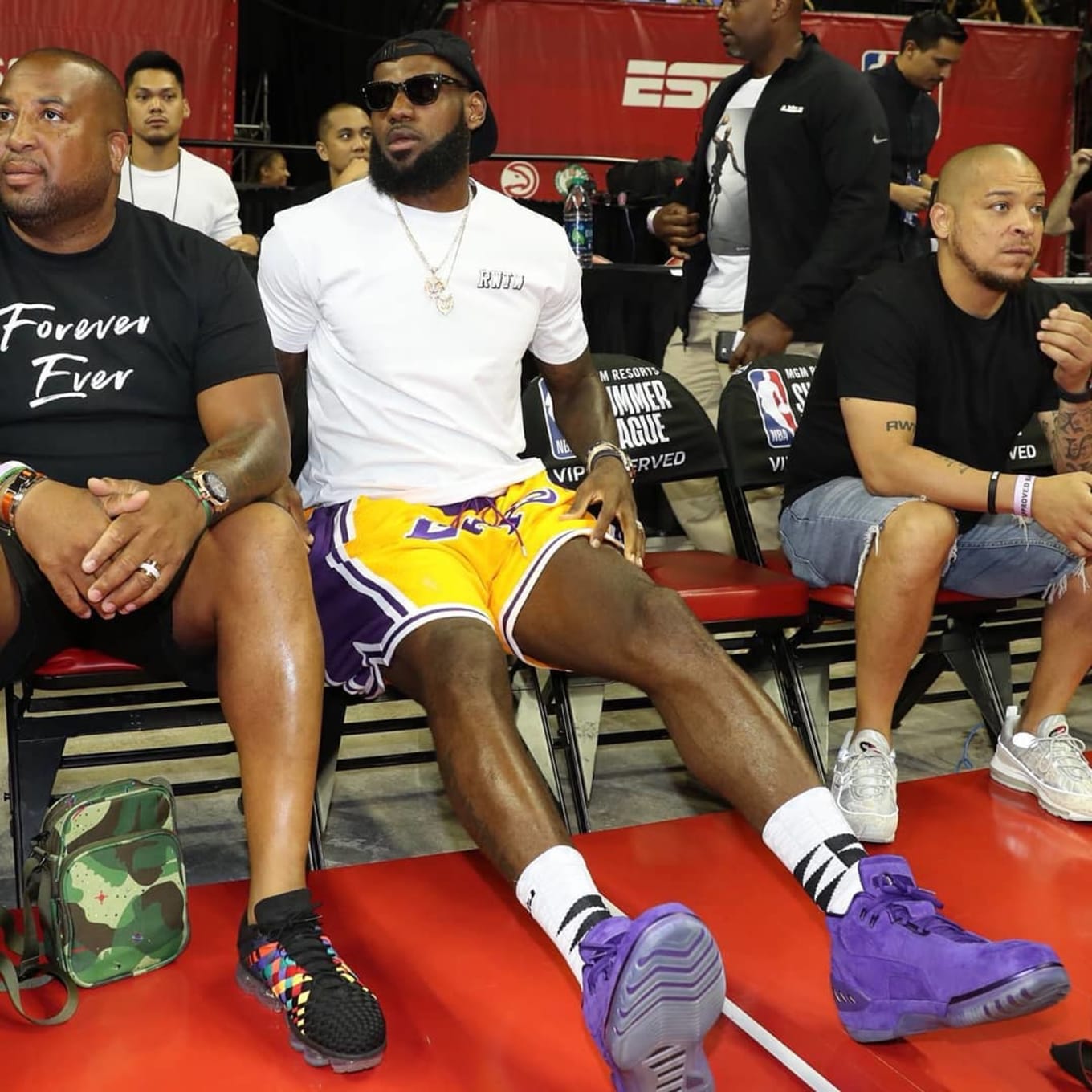 Lebron James Nike Air Zoom Generation Lakers Sole Collector