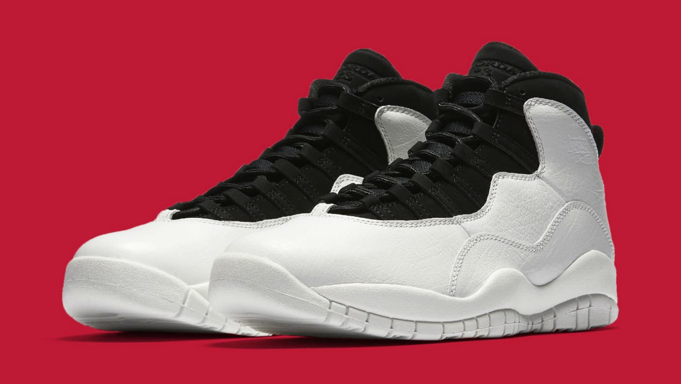 Air Jordan 10 X I'm Back White Black 