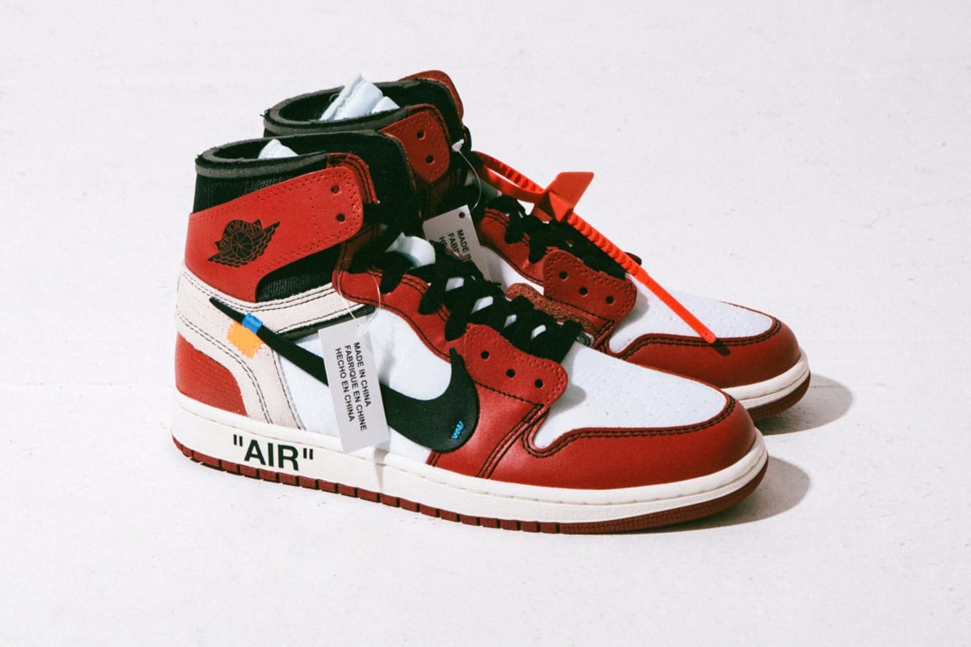 jordan 1 off white españa