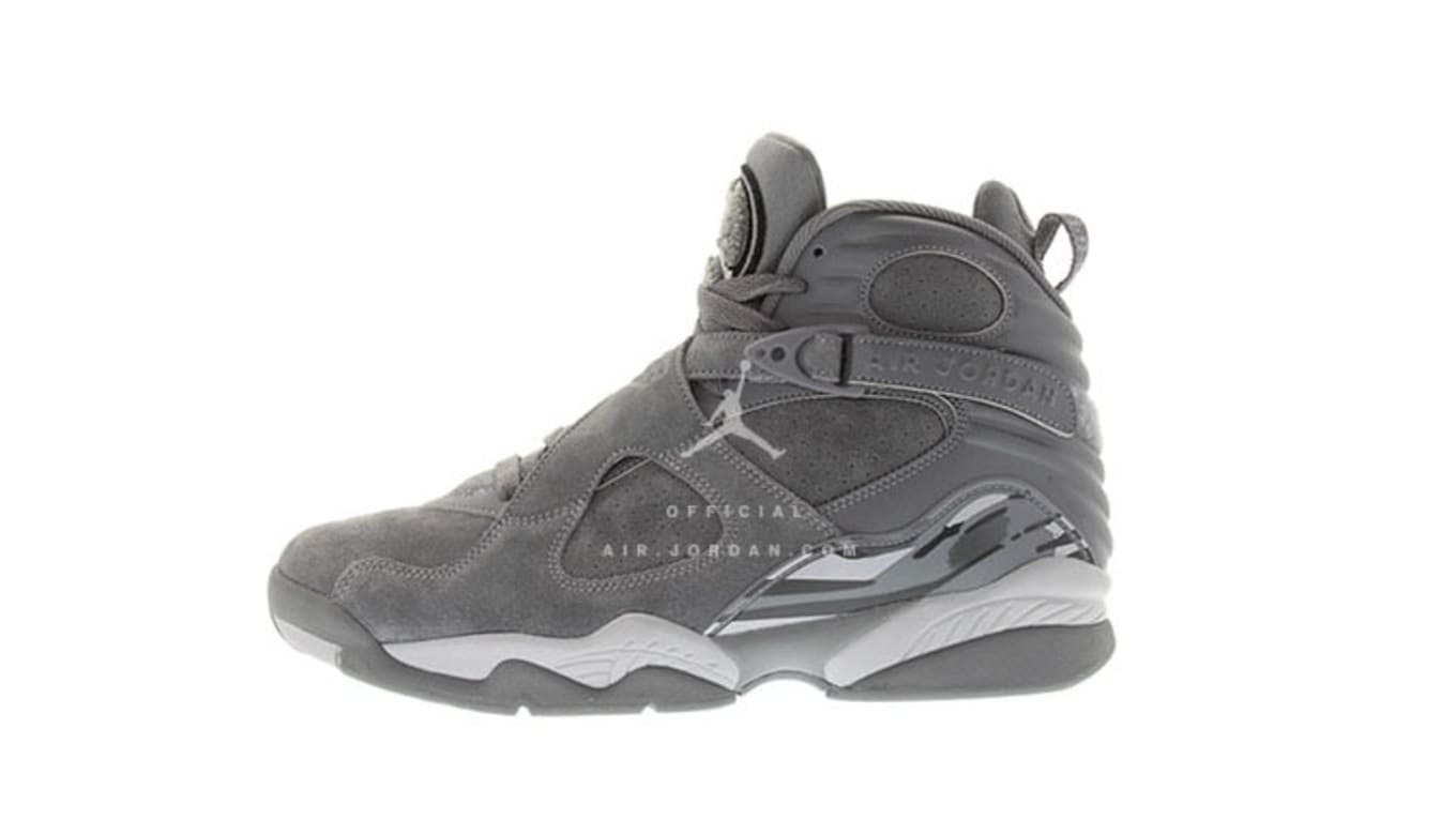 air jordan retro 8 grey