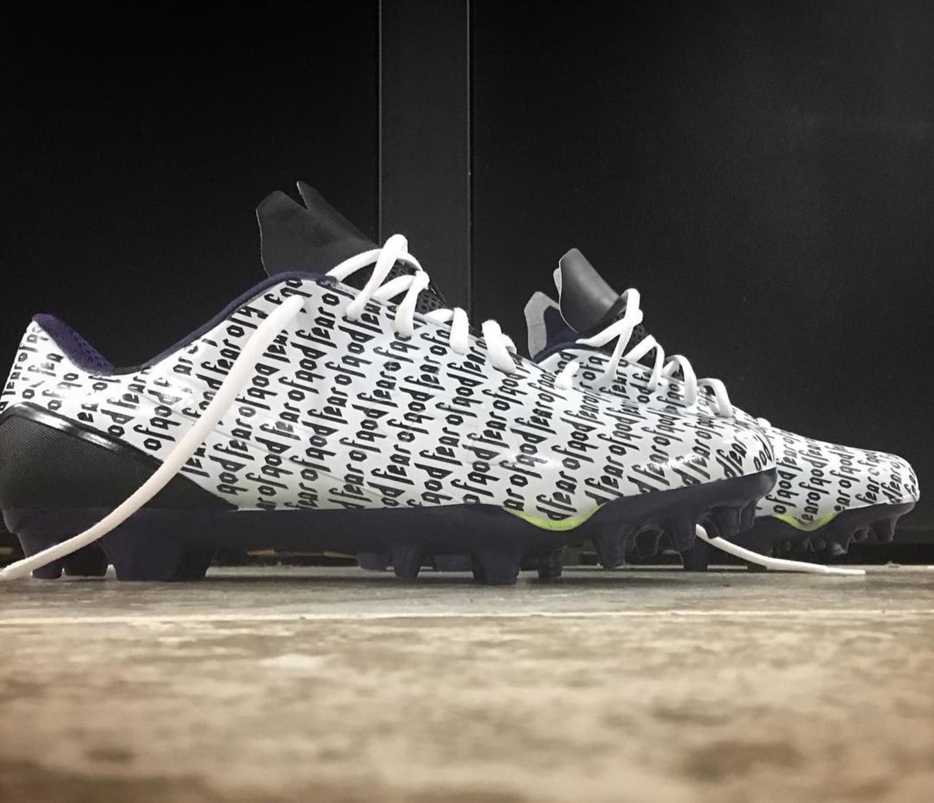 Stefon Diggs Fear Of God Custom Cleats Sole Collector