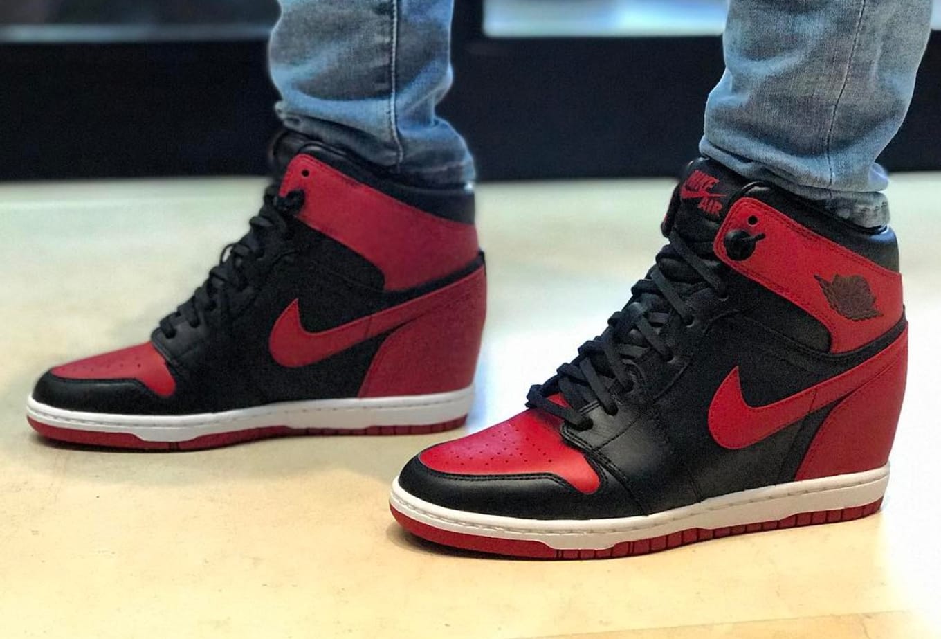 Banned Air Jordan 1 Wedge Michael 