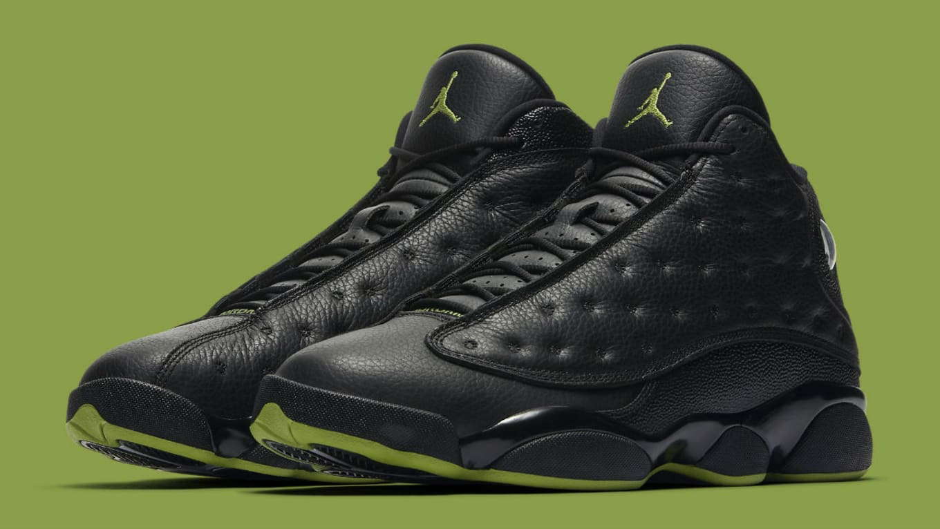 altitude green jordan 13