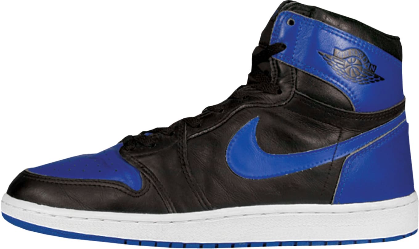 jordan one blue and black