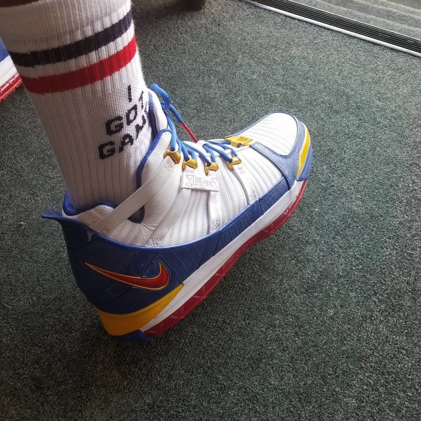 lebron superman shoes