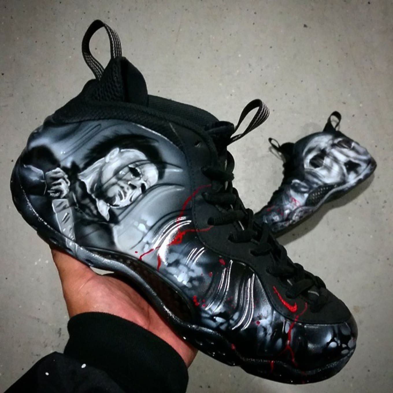 freddy krueger foamposite