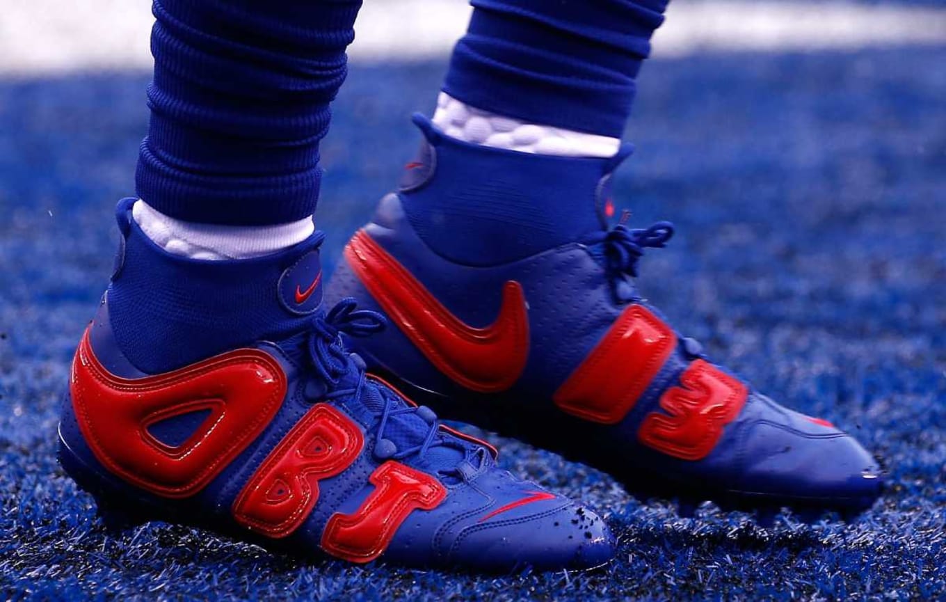 Odell Beckham Jr.'s Custom Supreme x Louis Vuitton x Nike Cleats for the  Pro Bowl