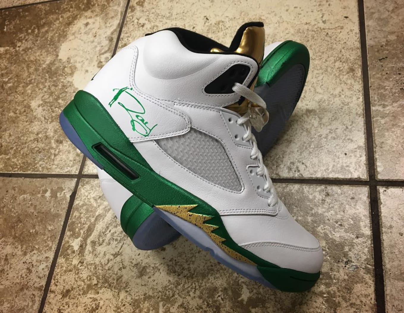 custom jordan 5's