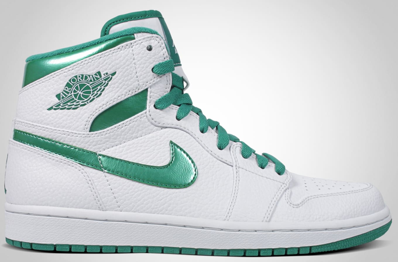 air jordan 1 metallic green