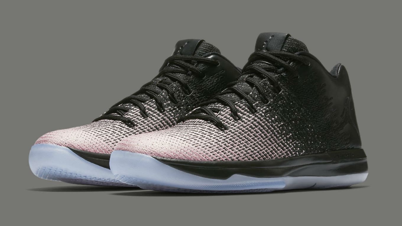 Air Jordan 31 Low Black White Pink 