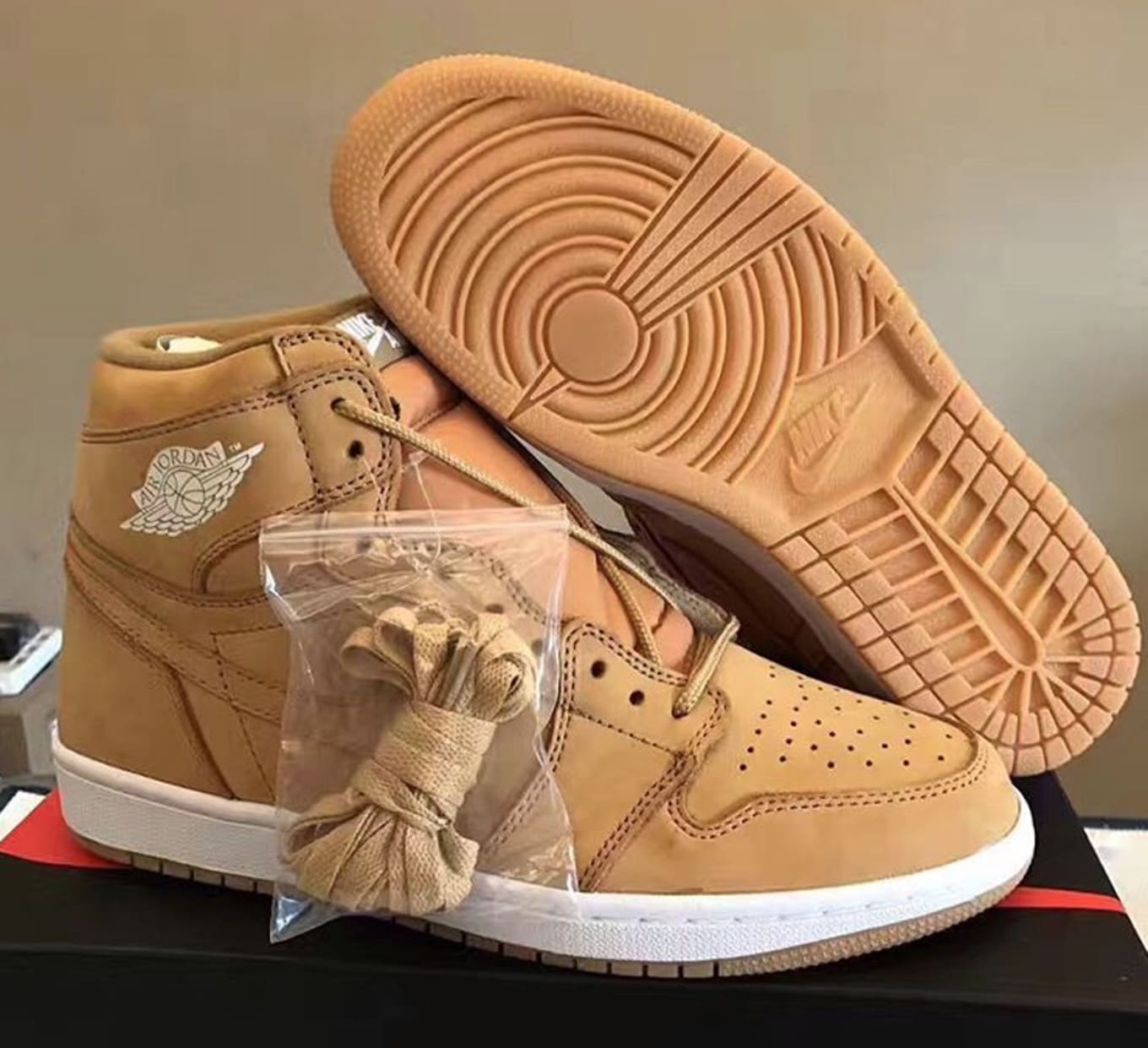 jordan one wheat