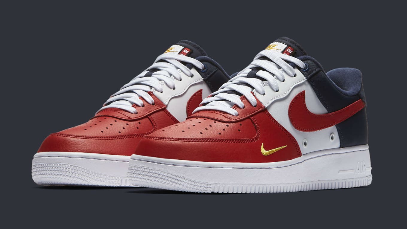 Nike Air Force 1 Low Mini Swoosh Usa Release Date 823511 601 Sole Collector