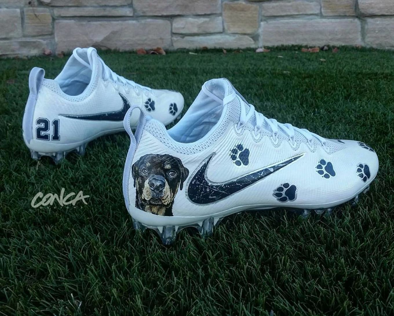 customize nike untouchable cleats