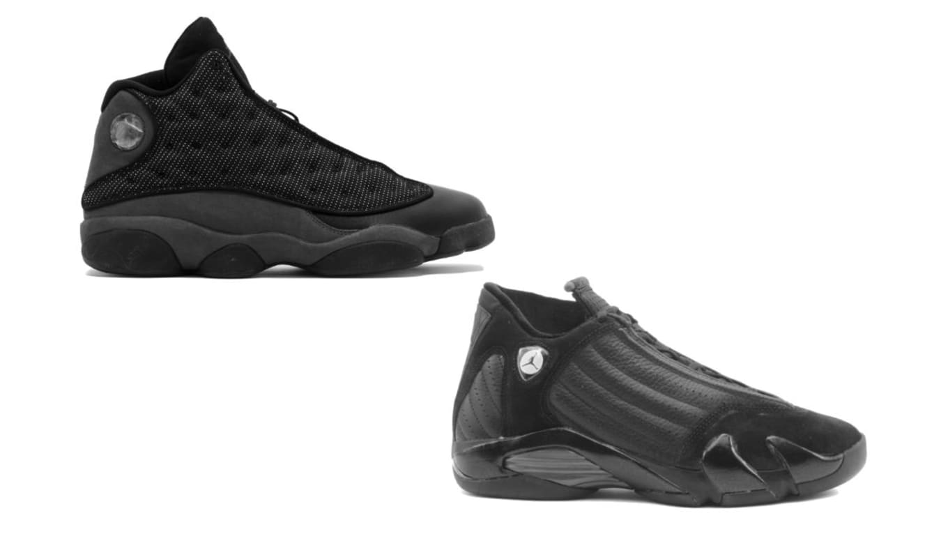 black and gold 14s