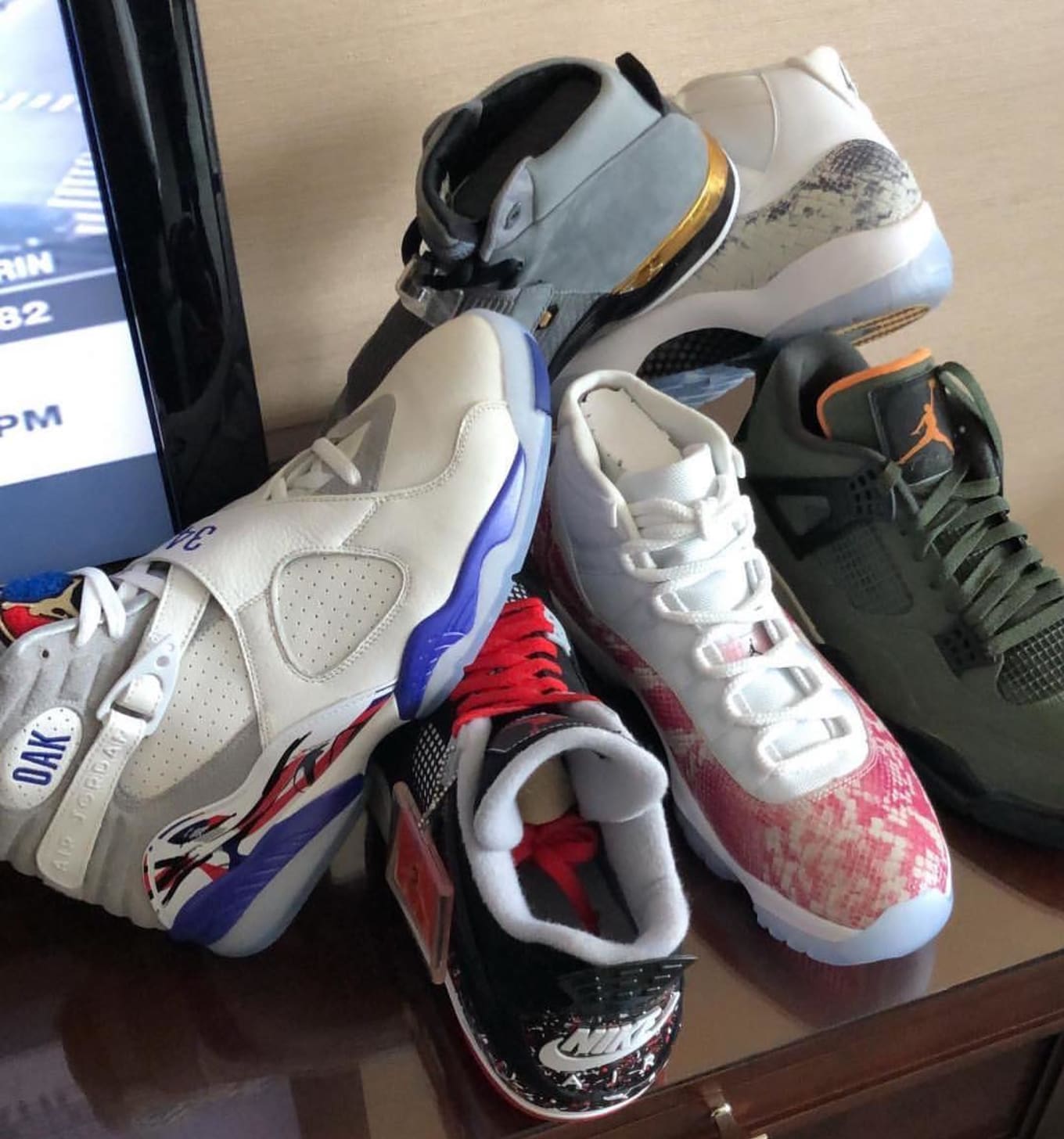 drake sneaker collection