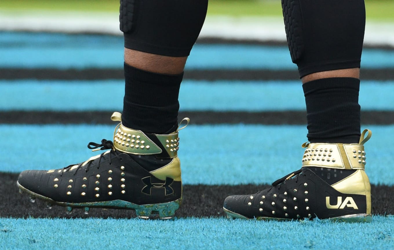 cam newton custom cleats