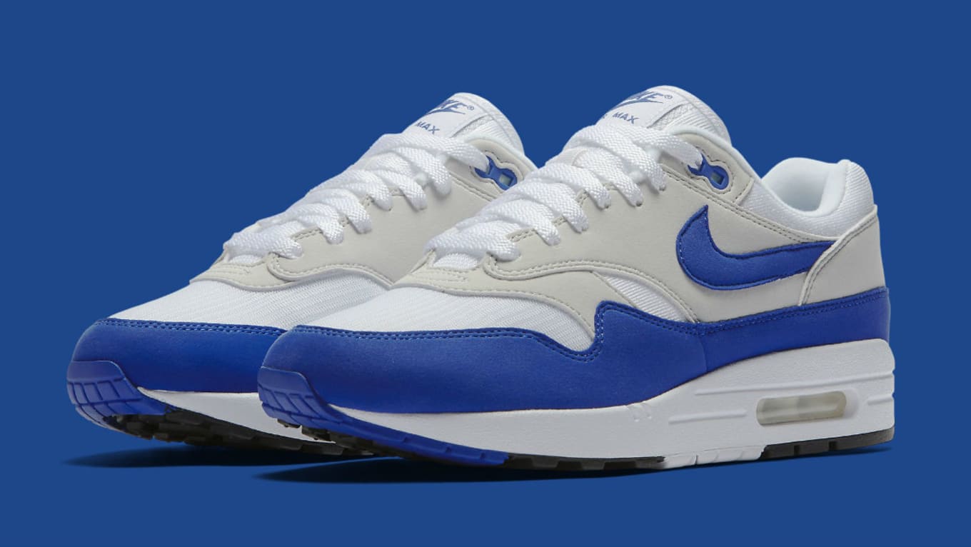 Nike Air Max 1 Anniversary Royal Release Date 908375 101 Sole Collector