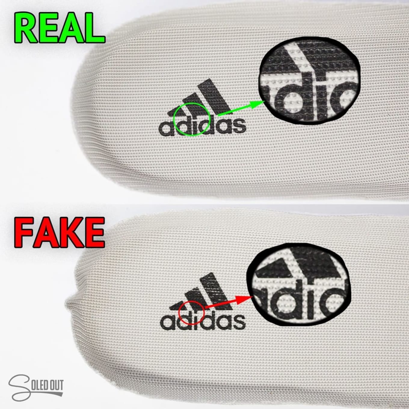 real adidas logo