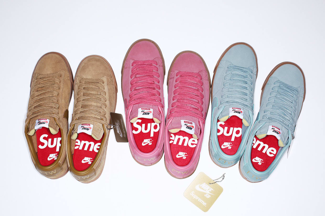 nike sb blazer low gt supreme canon