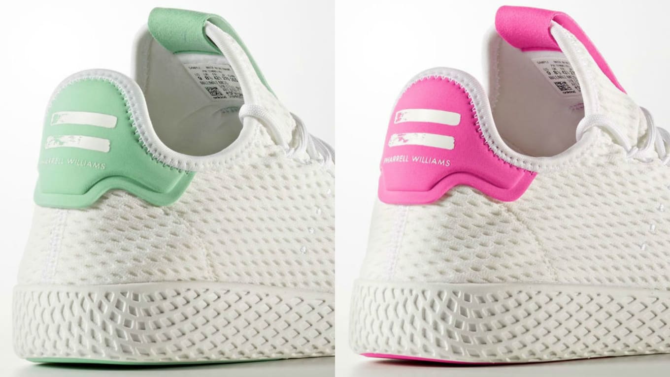 light green tennis shoes