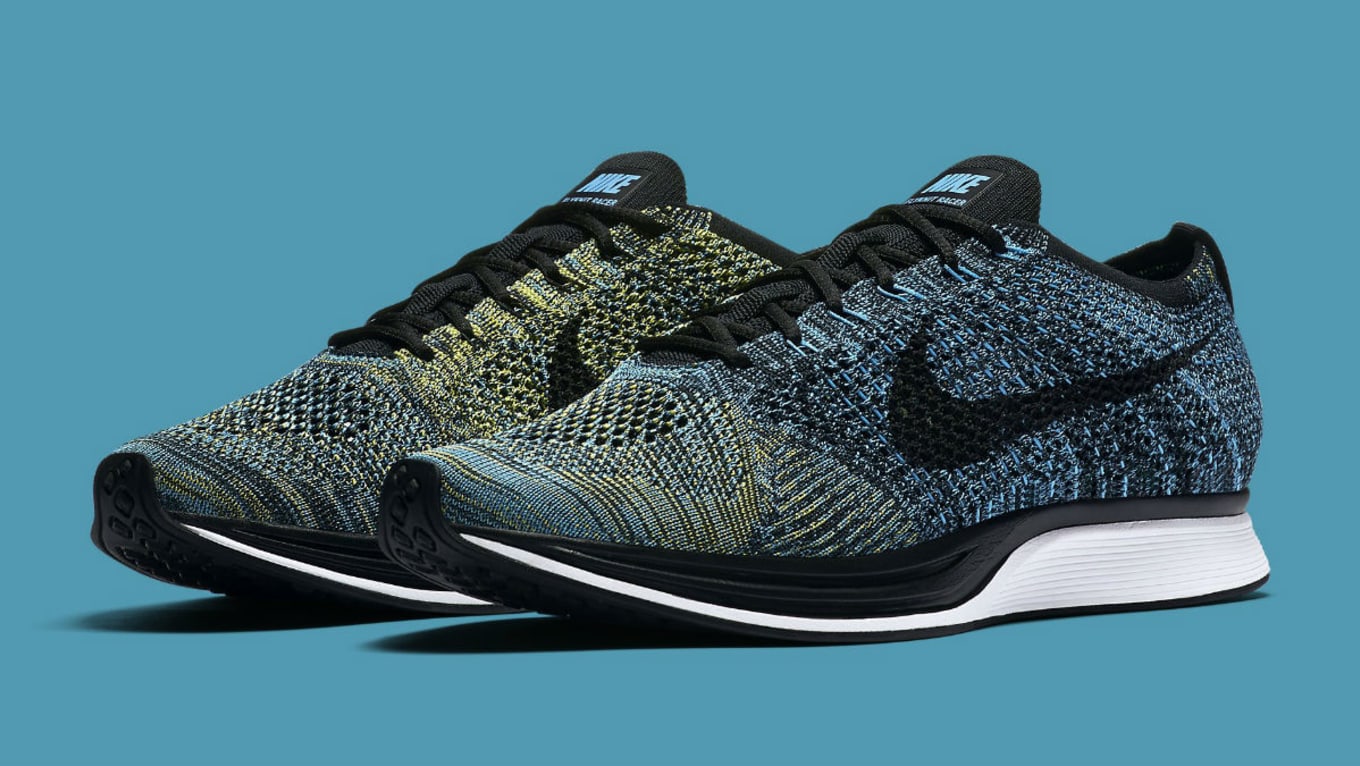 flyknit racer blue glow