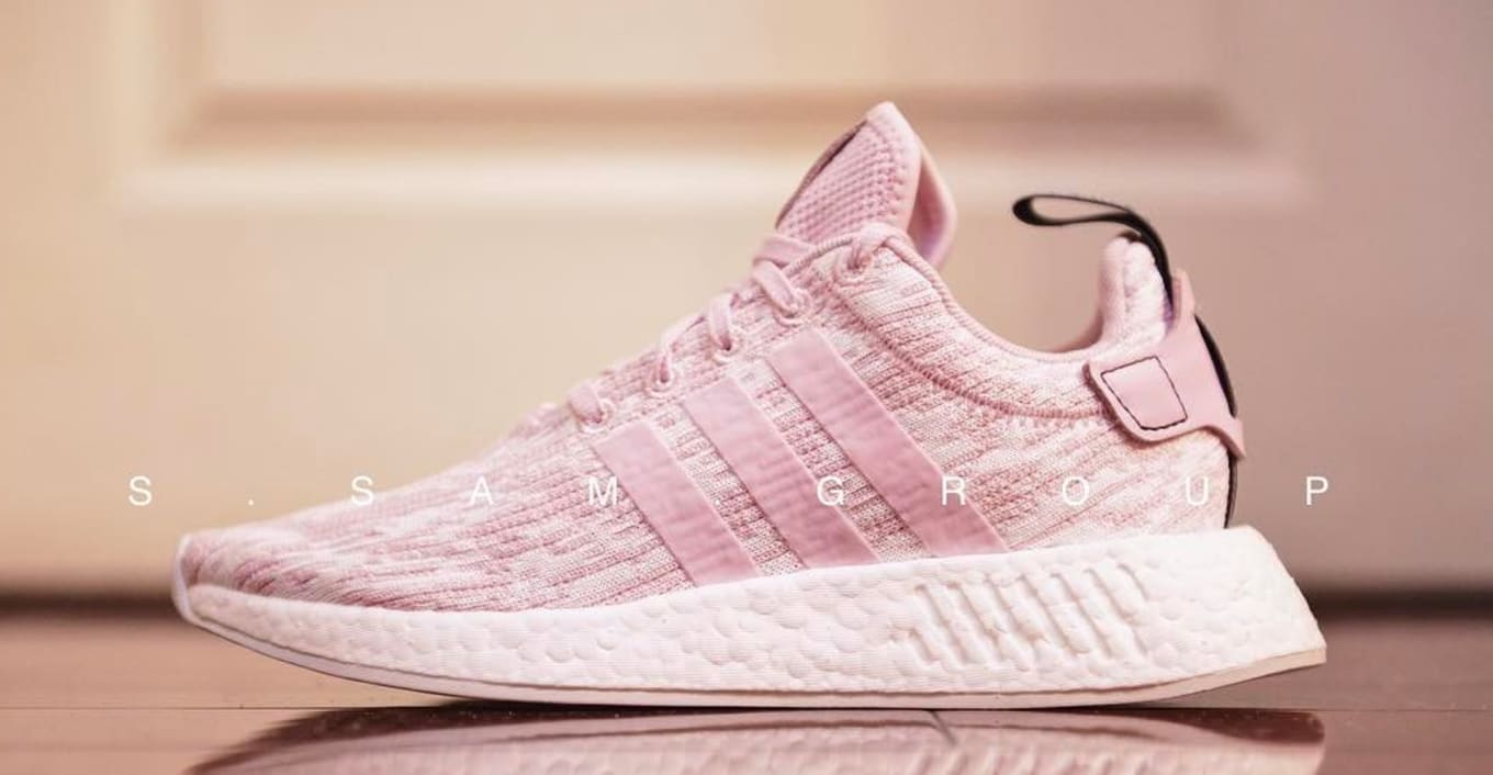 Pink Adidas NMD R2 Sole Collector