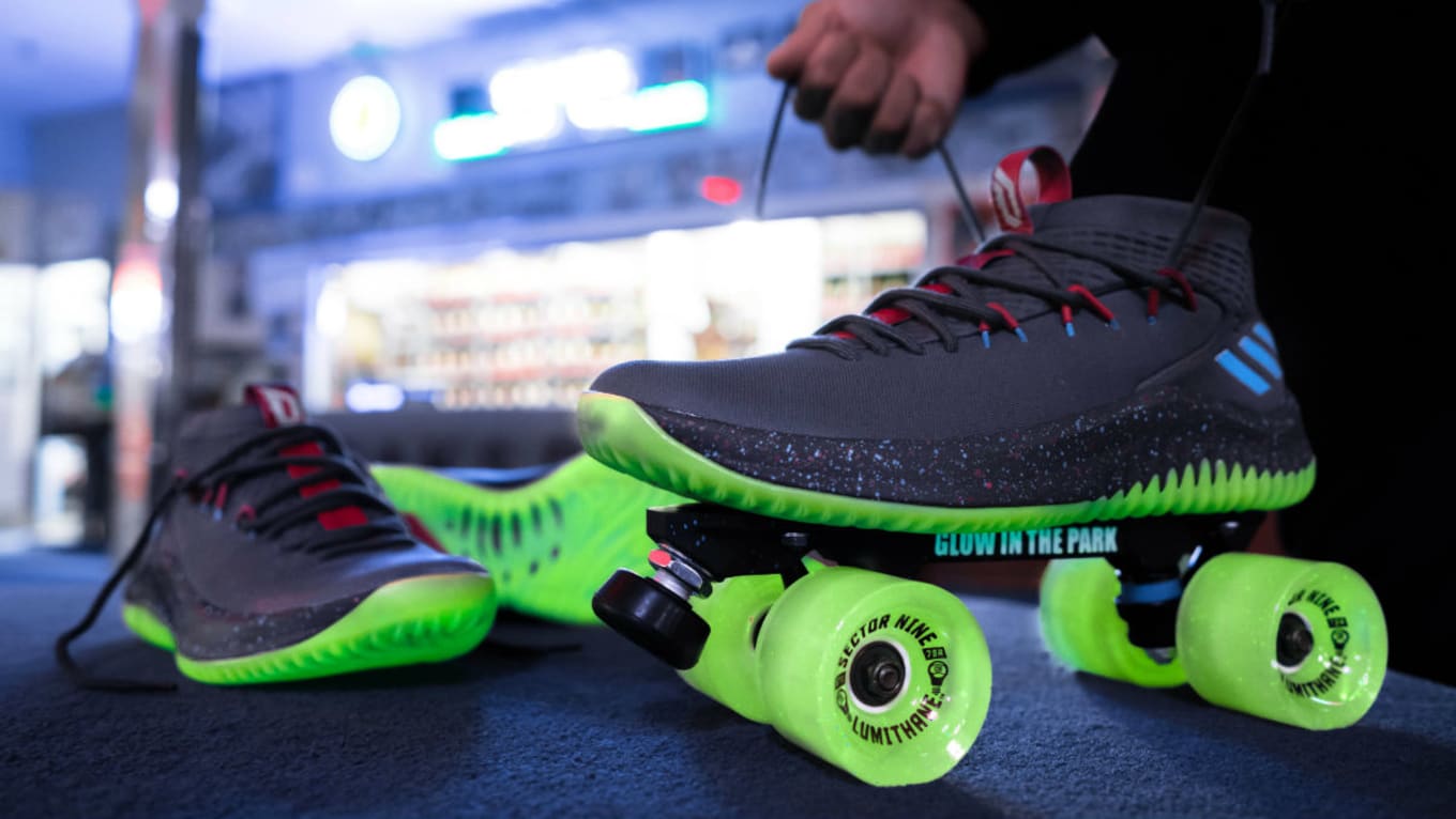 Adidas Dame 4 Glow in the Park Release