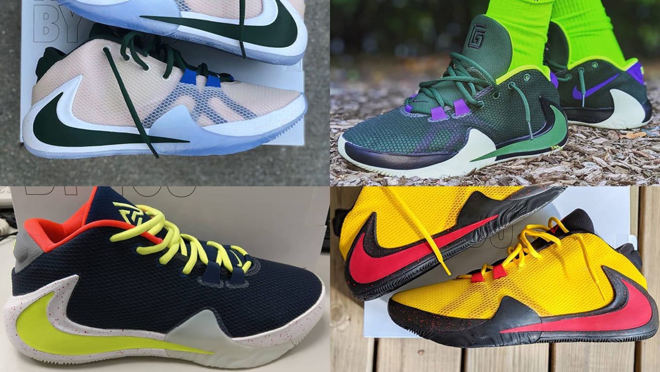 nike zoom freak 1 colorways