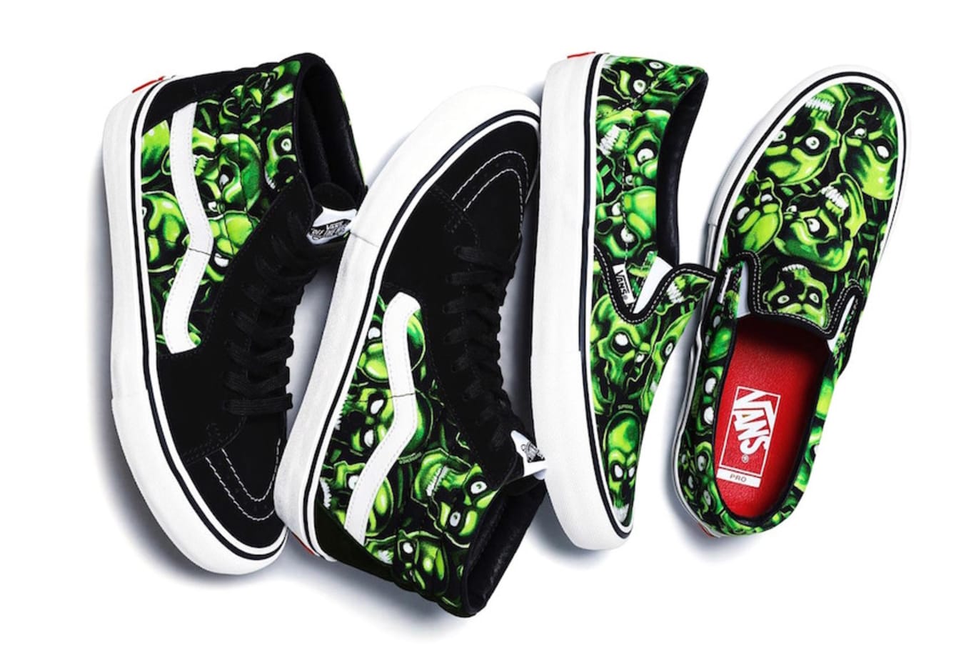 sk8 hi pro supreme skull pile