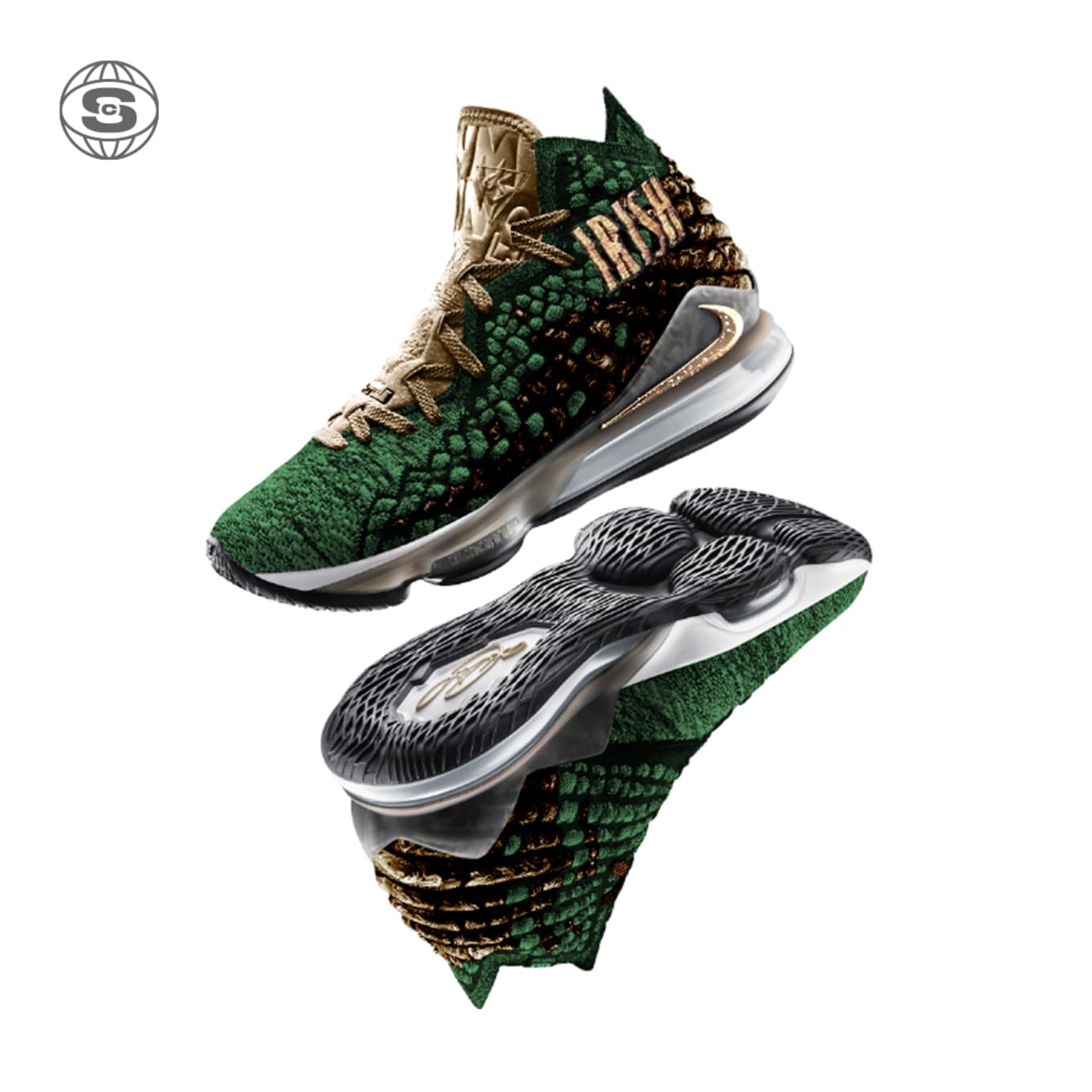 lebron irish shoes