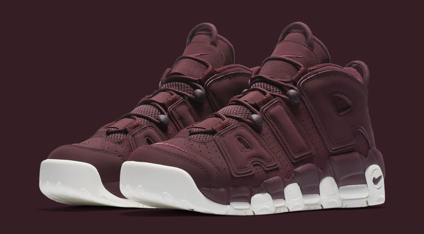 Air more uptempo bordeaux on sale