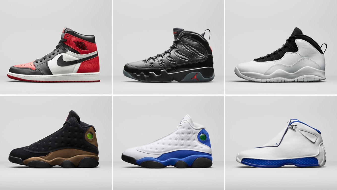 top jordan releases 2018