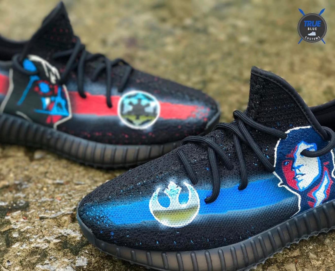 dragon ball z yeezy custom