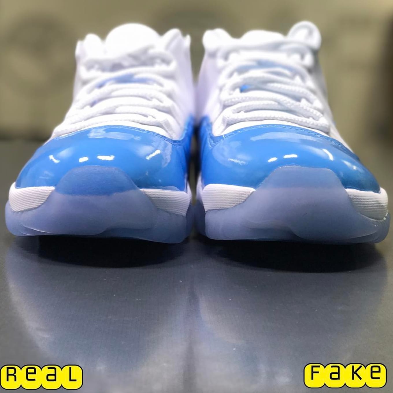 how to spot fake jordan 11 low