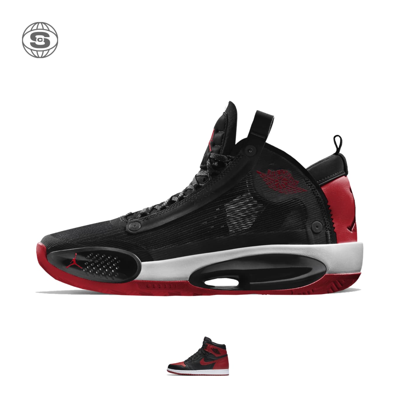 jordan 34 red black